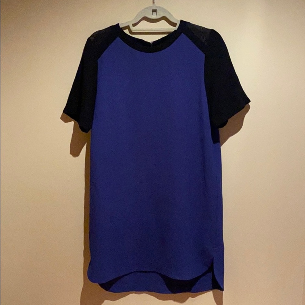 H&M mesh detailed dress